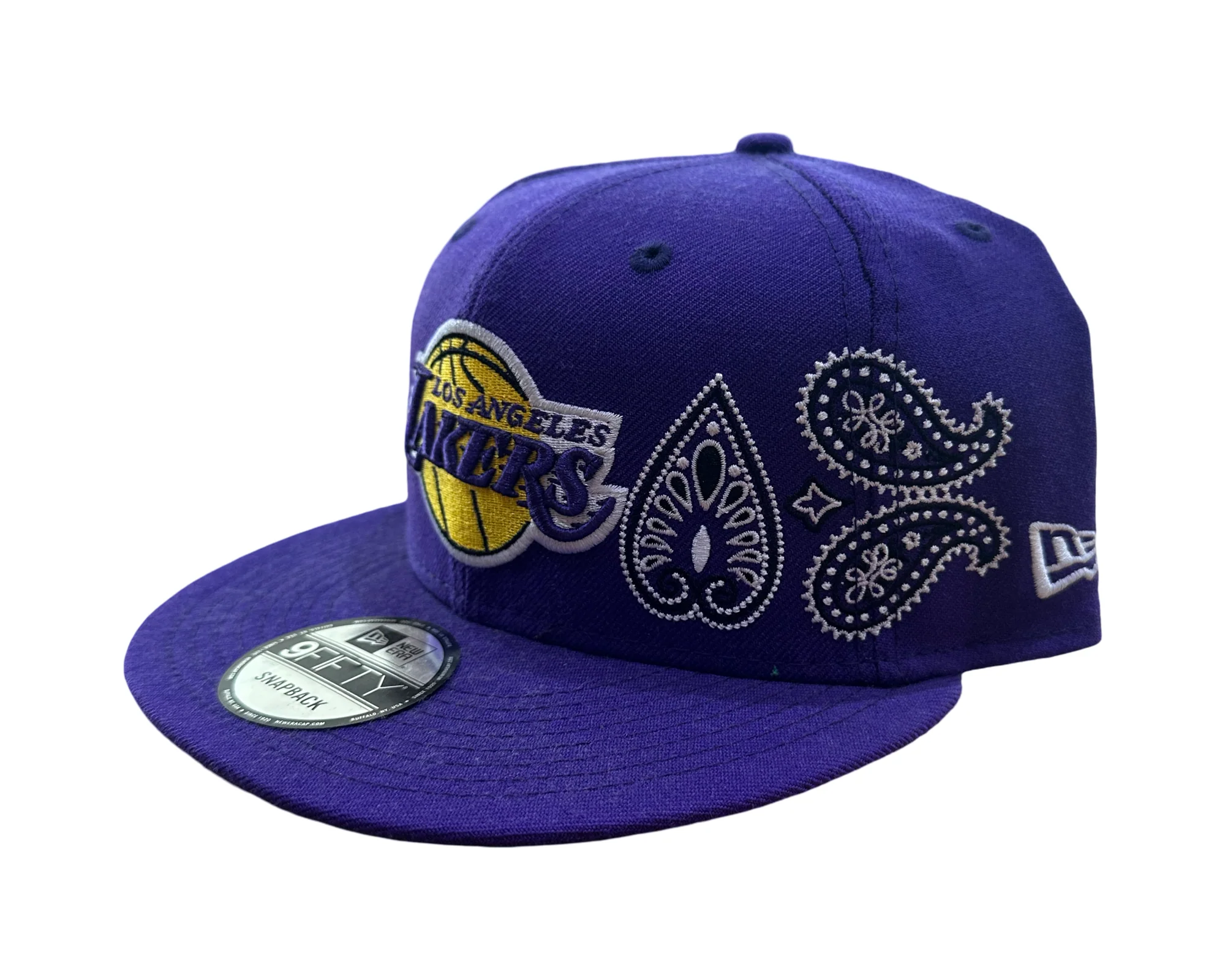 New Era Paisley Snapback Hat - Embroidered - Image 3