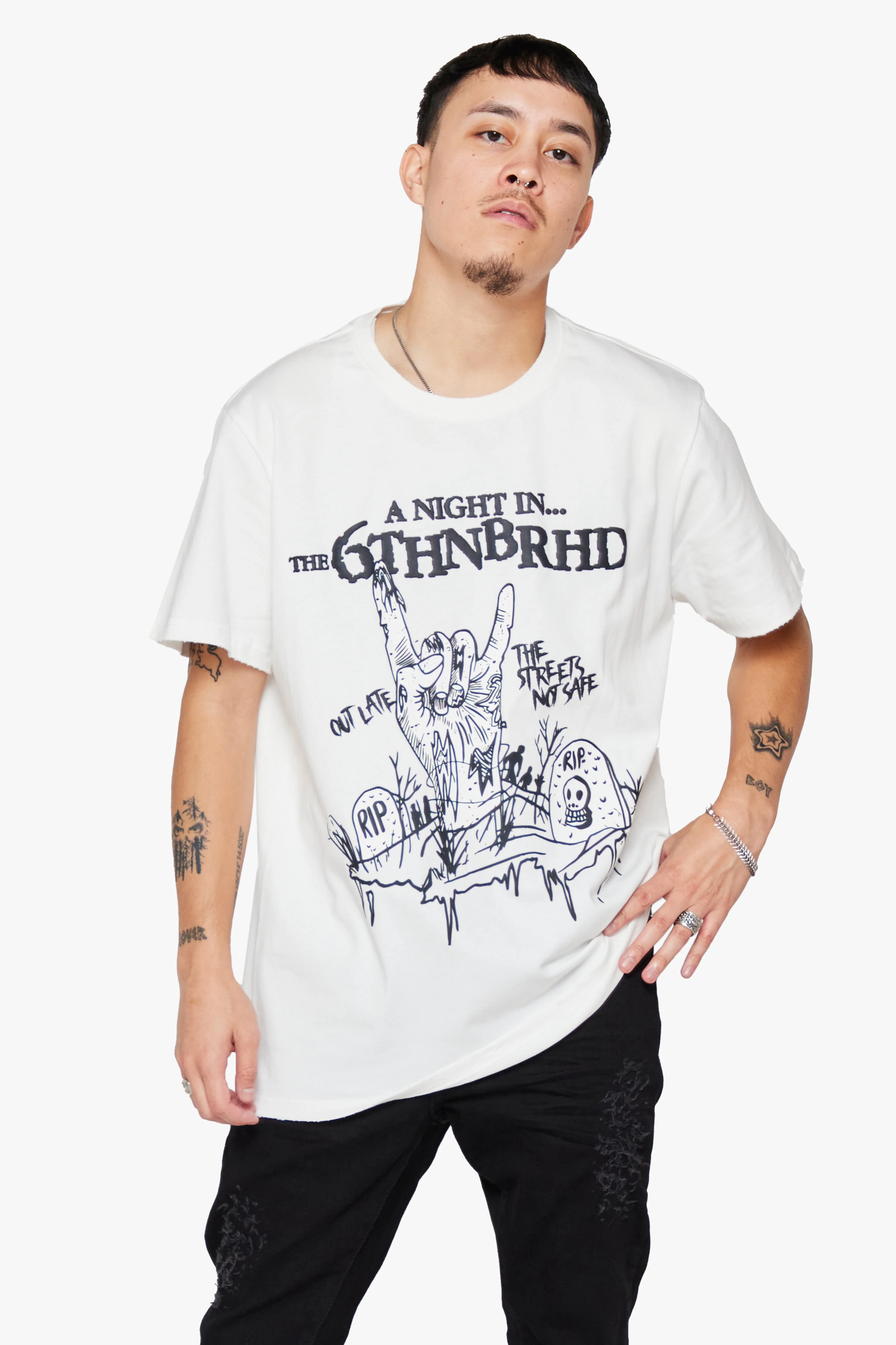 6TH NBRHD Outlate T-Shirt - Image 5