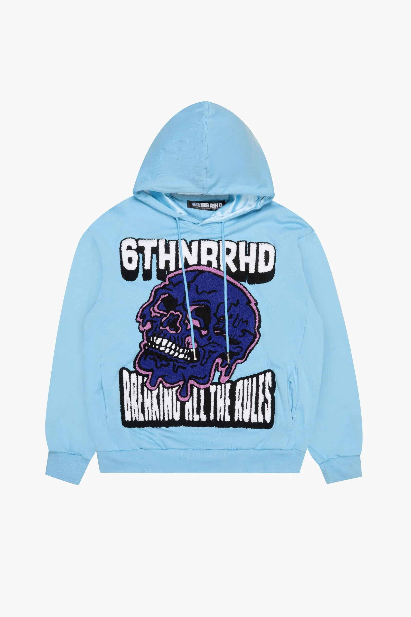 6Th Nbrhd Broken Rules Men's Hoodie - Image 2
