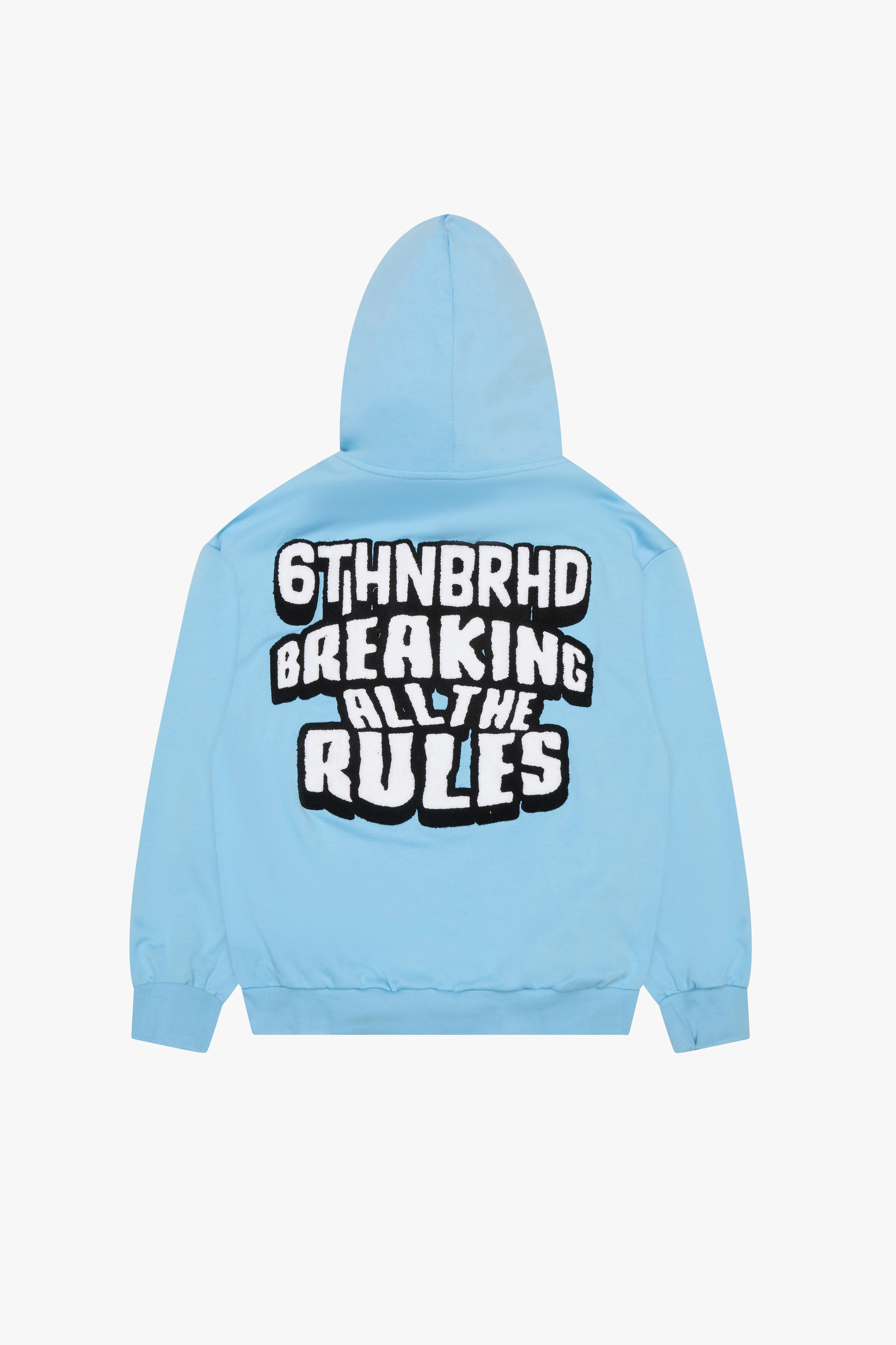 6Th Nbrhd Broken Rules Men's Hoodie - Image 4