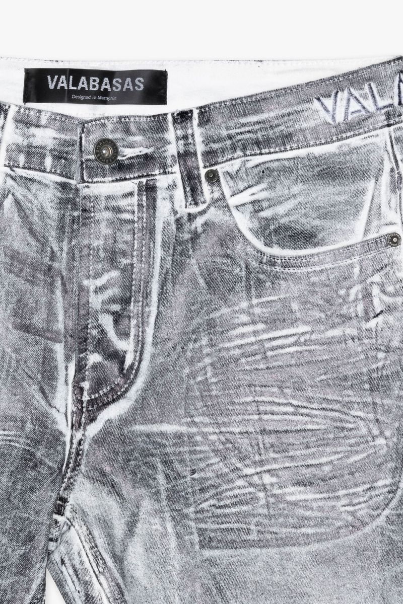 Valabasas Fax Jeans - Distressed - Image 4