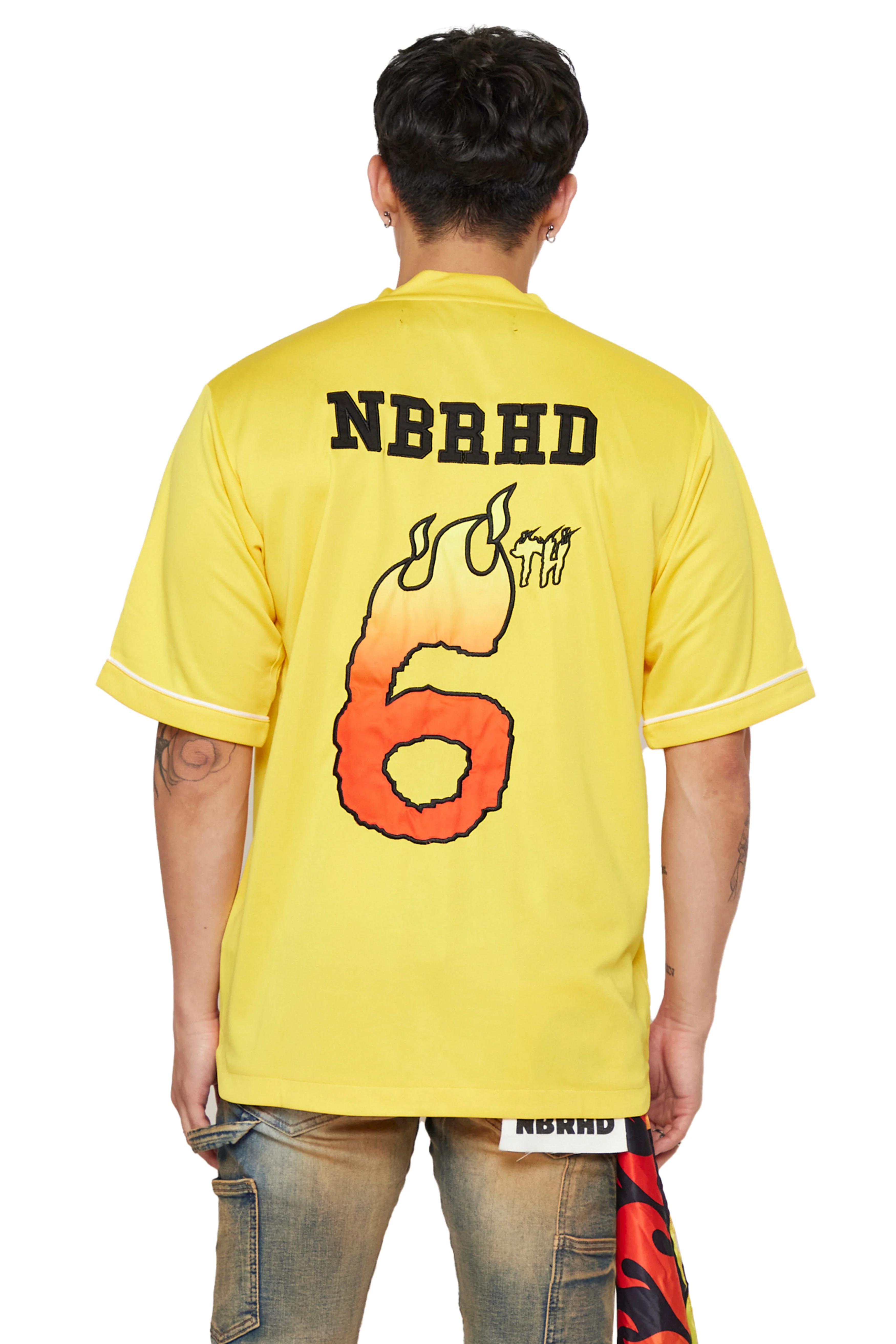 6TH NBRHD Flames Shirt - Image 3
