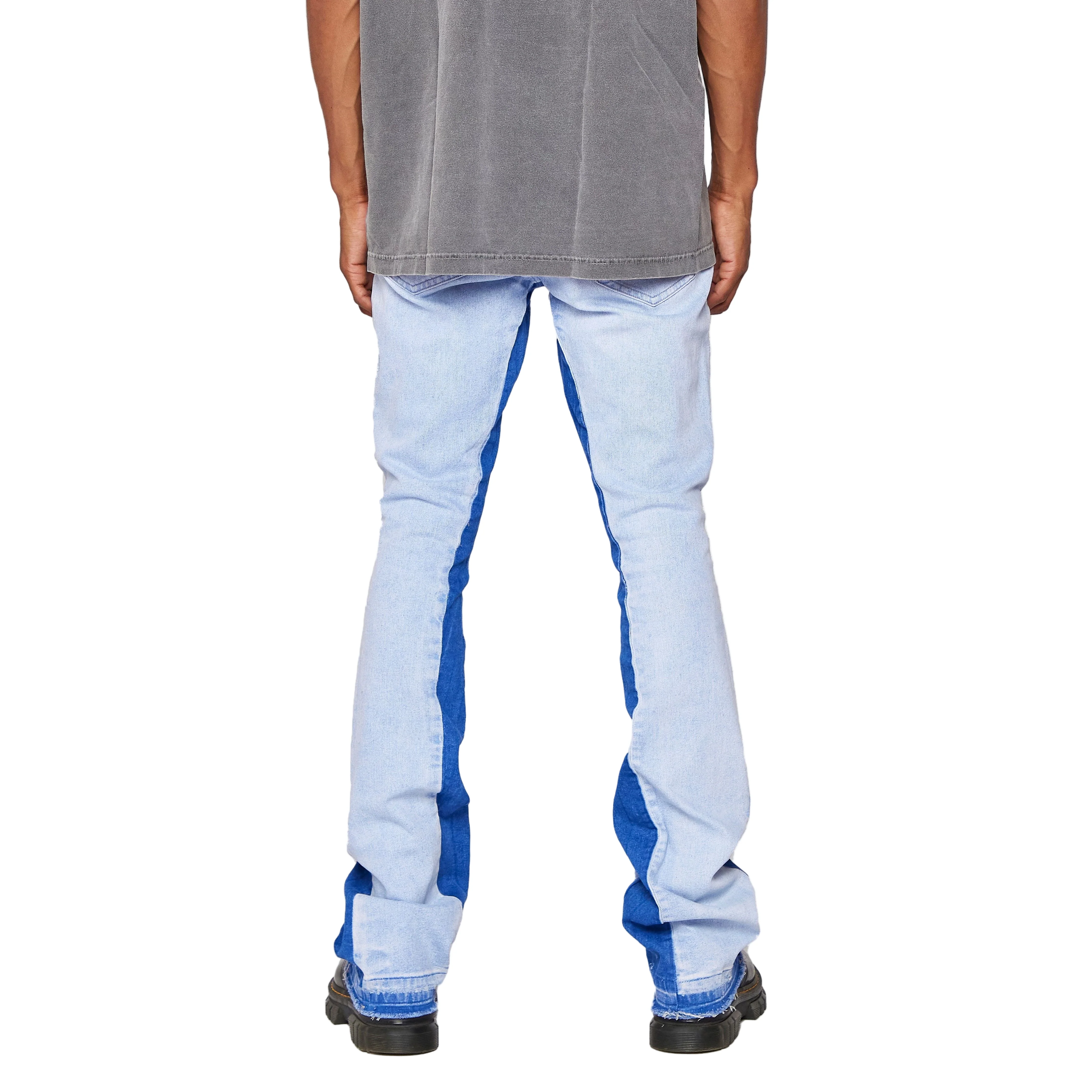 ANOM DENIM Flashka Denim Jeans - Patchwork - Image 14