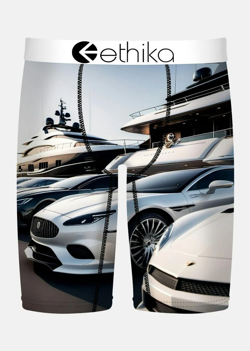 Ethika Fleet Week Underwear - Car and Yacht Print - Image 3