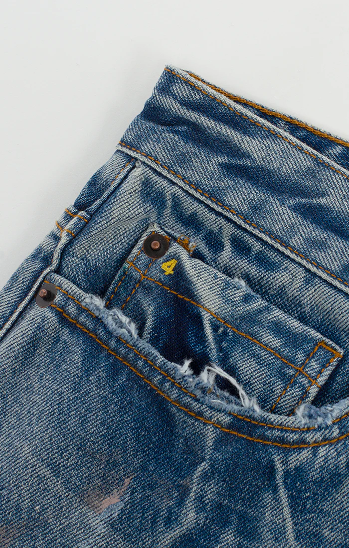 Bldg4 Flock Jeans with Bird Embroidery - Image 6