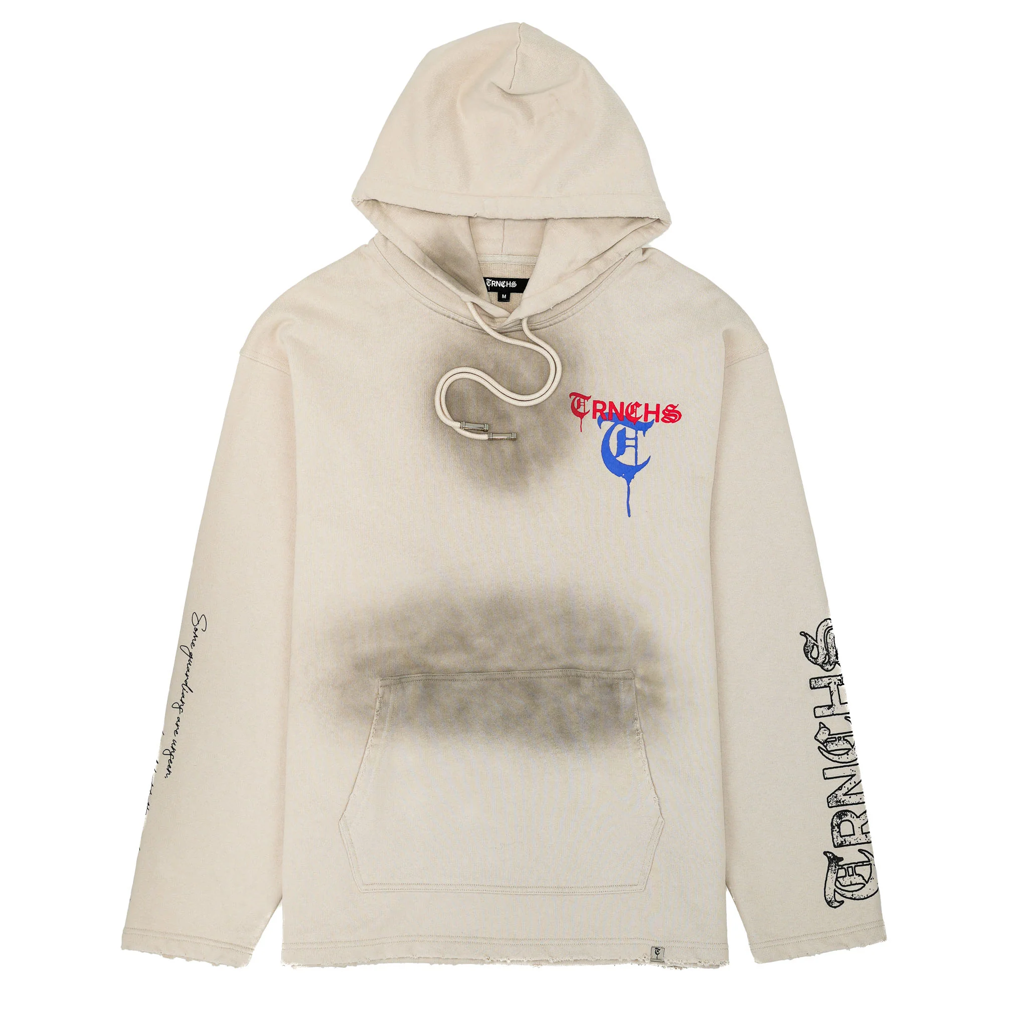 Trnchs Guided By Ghosts Hoodie - Graphic Print - Image 6