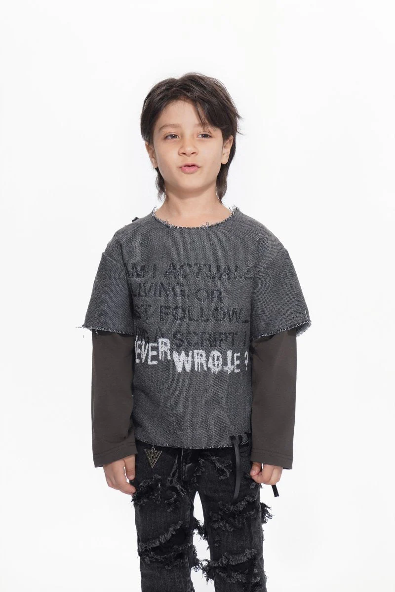 Valabasas Scripted Kids T-Shirt - Image 5