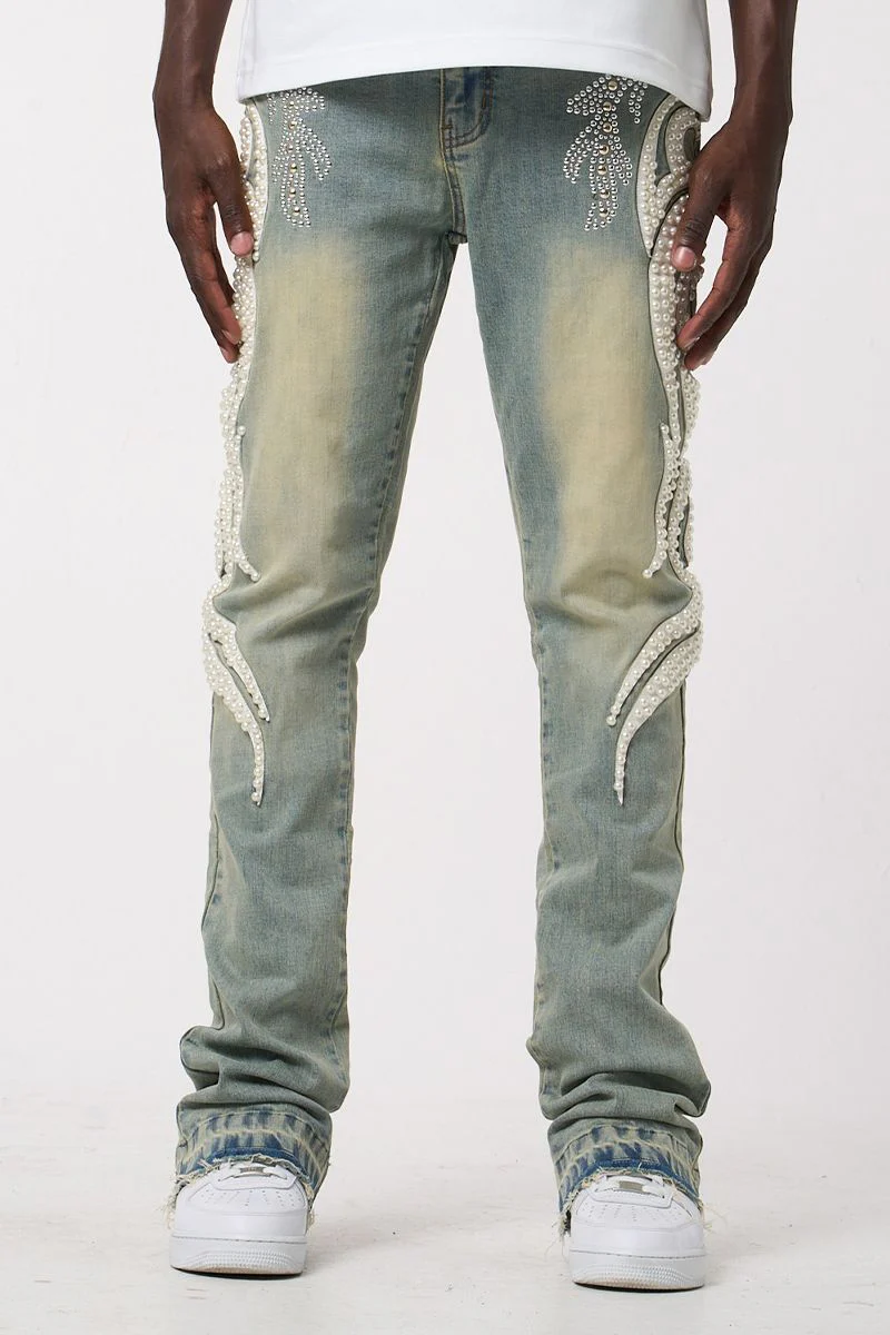 Waimea M8505D Jeans - Embellished - Image 3
