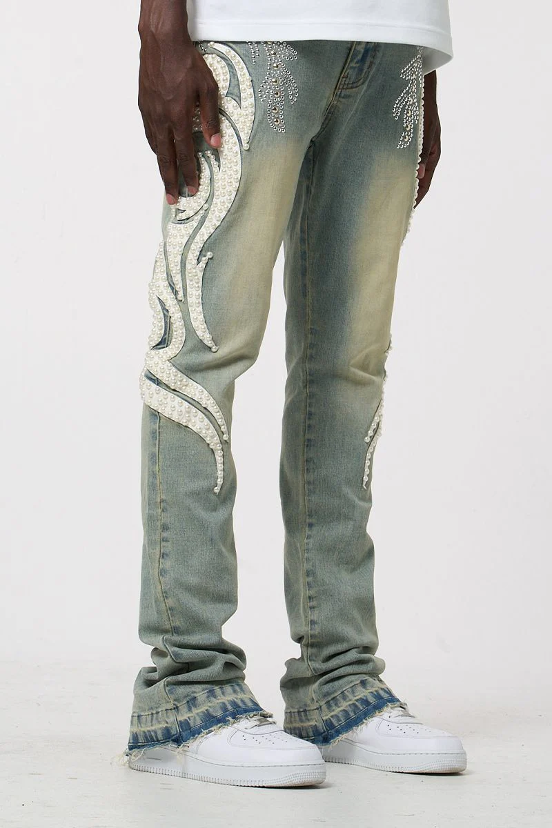 Waimea M8505D Jeans - Embellished - Image 4