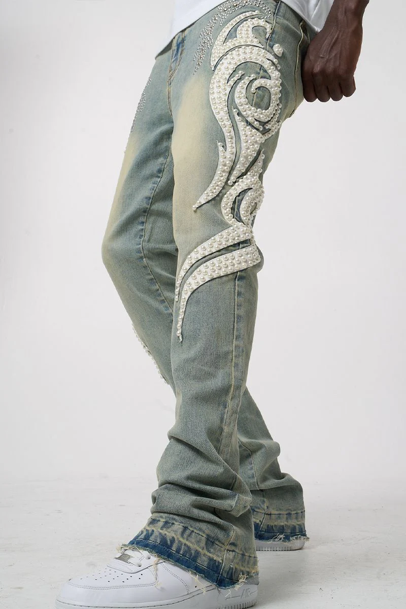 Waimea M8505D Jeans - Embellished - Image 5