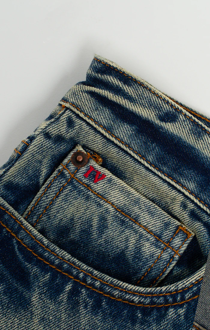 Bldg4 Shredder Distressed Patched Jeans - Image 6