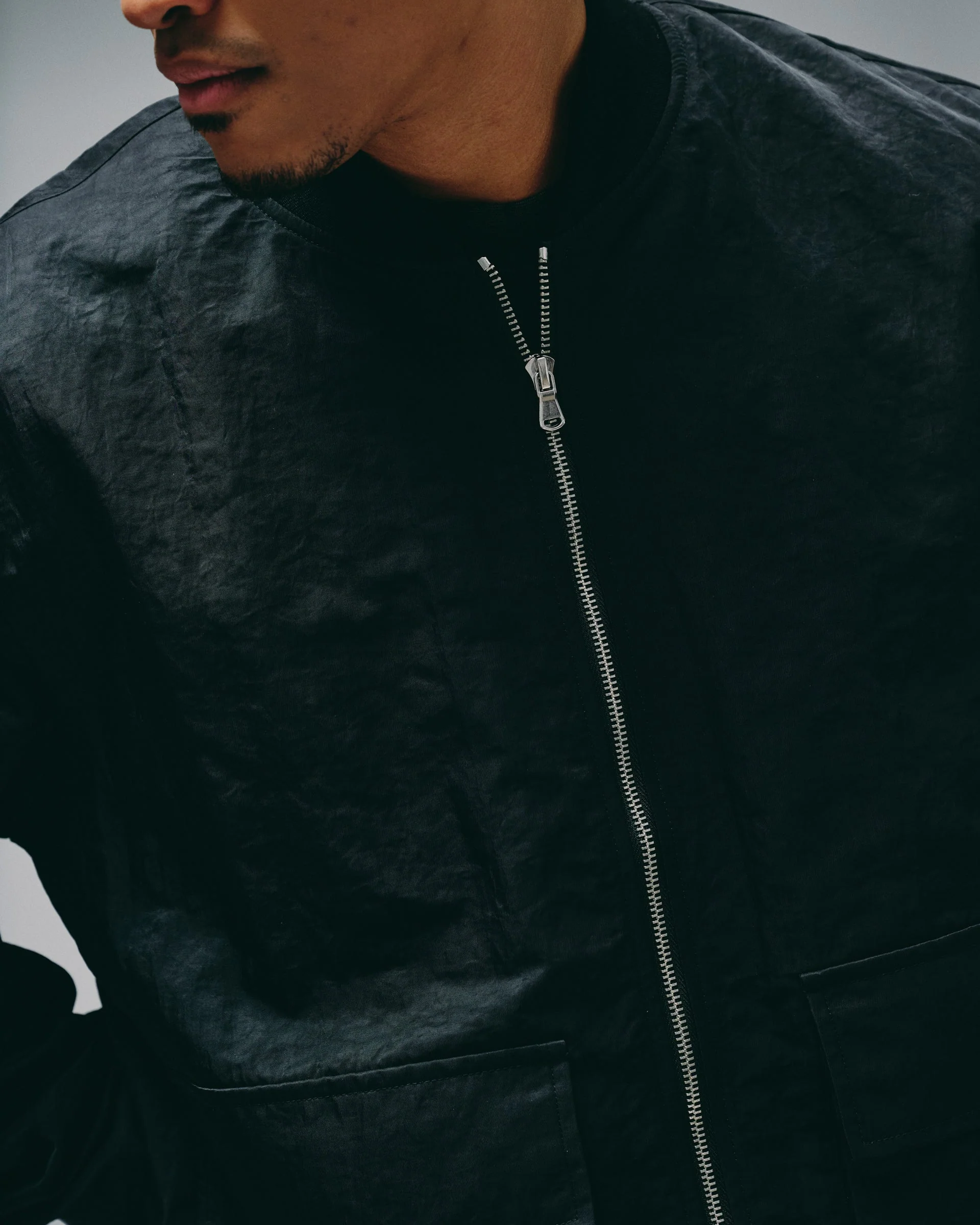 Silnt Chptrs Coach Jacket - Zipper Closure - Image 5