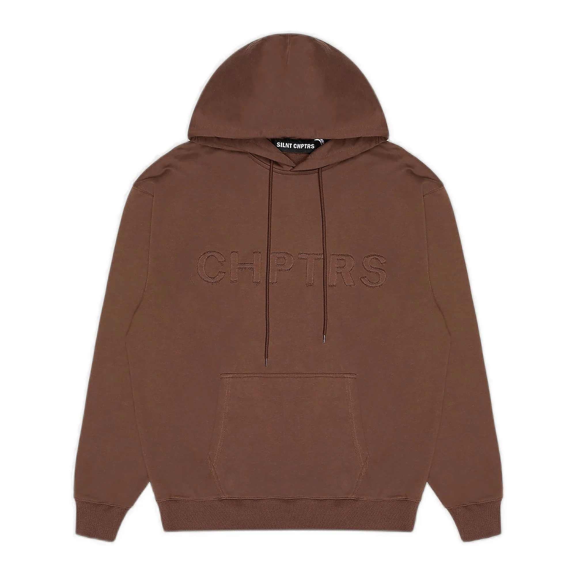Silnt Chptrs Grit Hoodie - Embossed Text - Image 4
