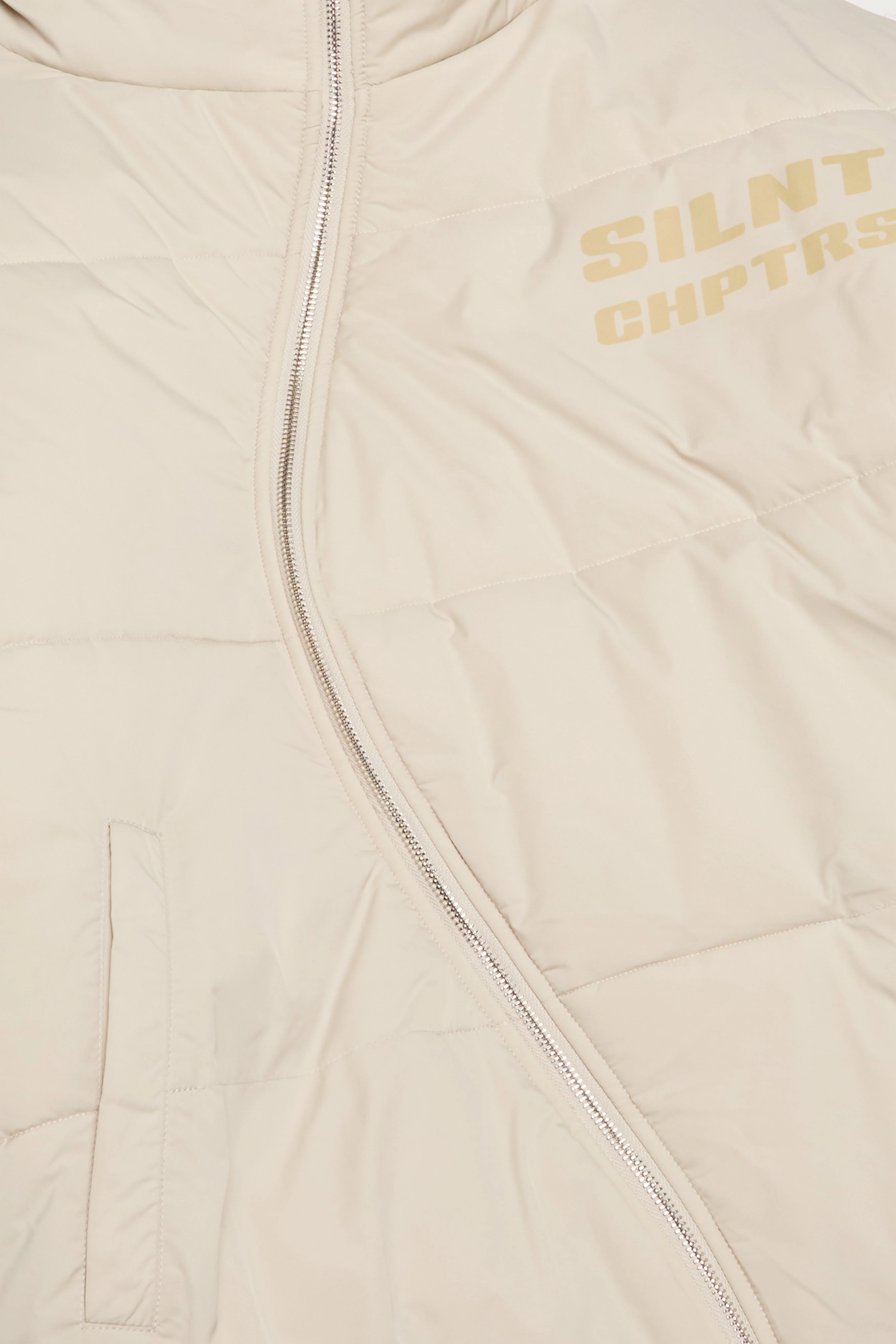 Silnt Chptrs Irregular Jacket - Puffer Style - Image 11