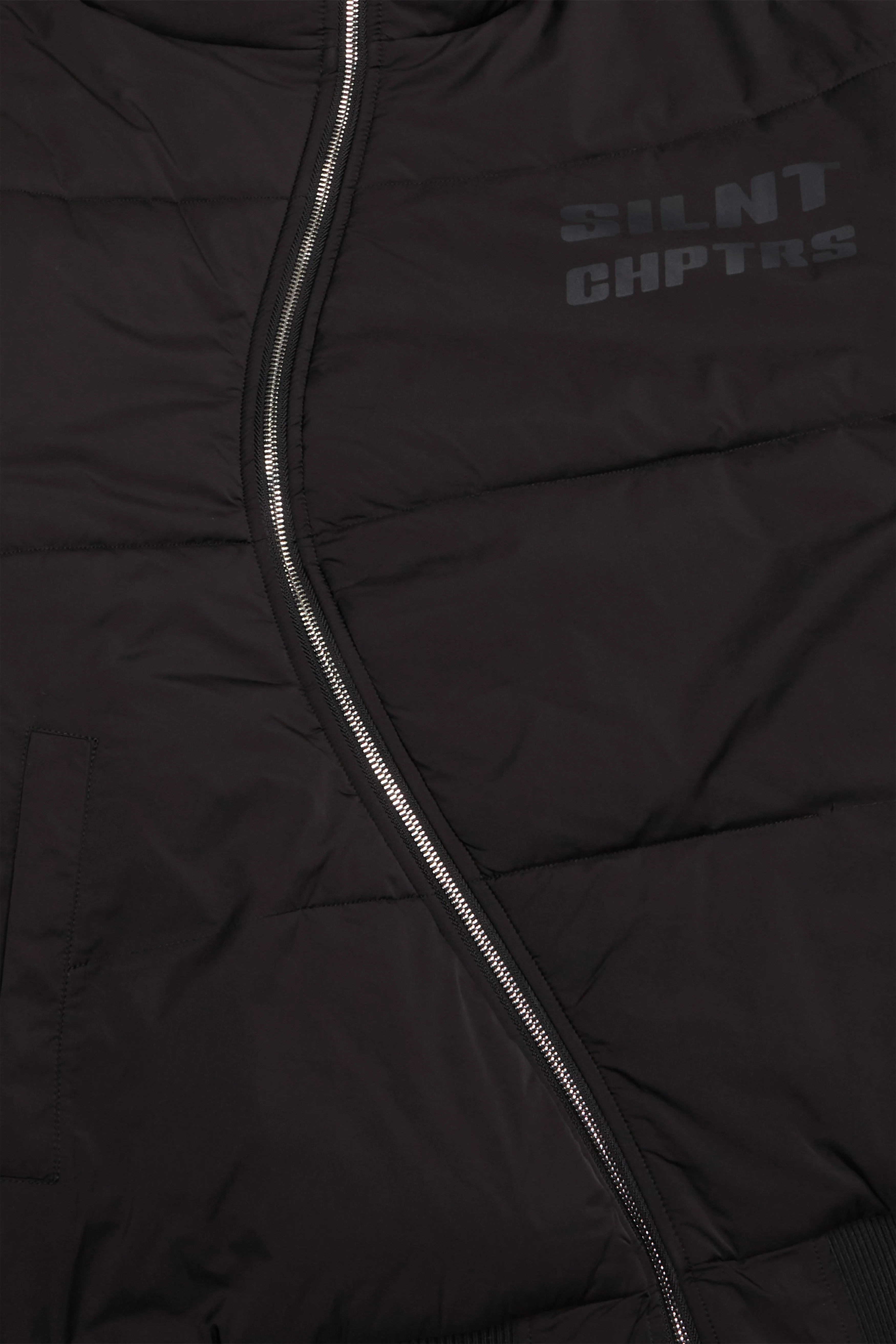 Silnt Chptrs Irregular Jacket - Puffer Style - Image 3