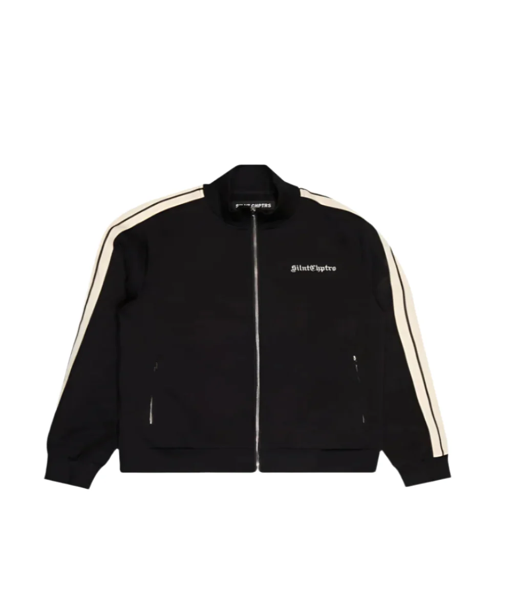 Silnt Chptrs Track Jacket - Striped Sleeves - Image 19
