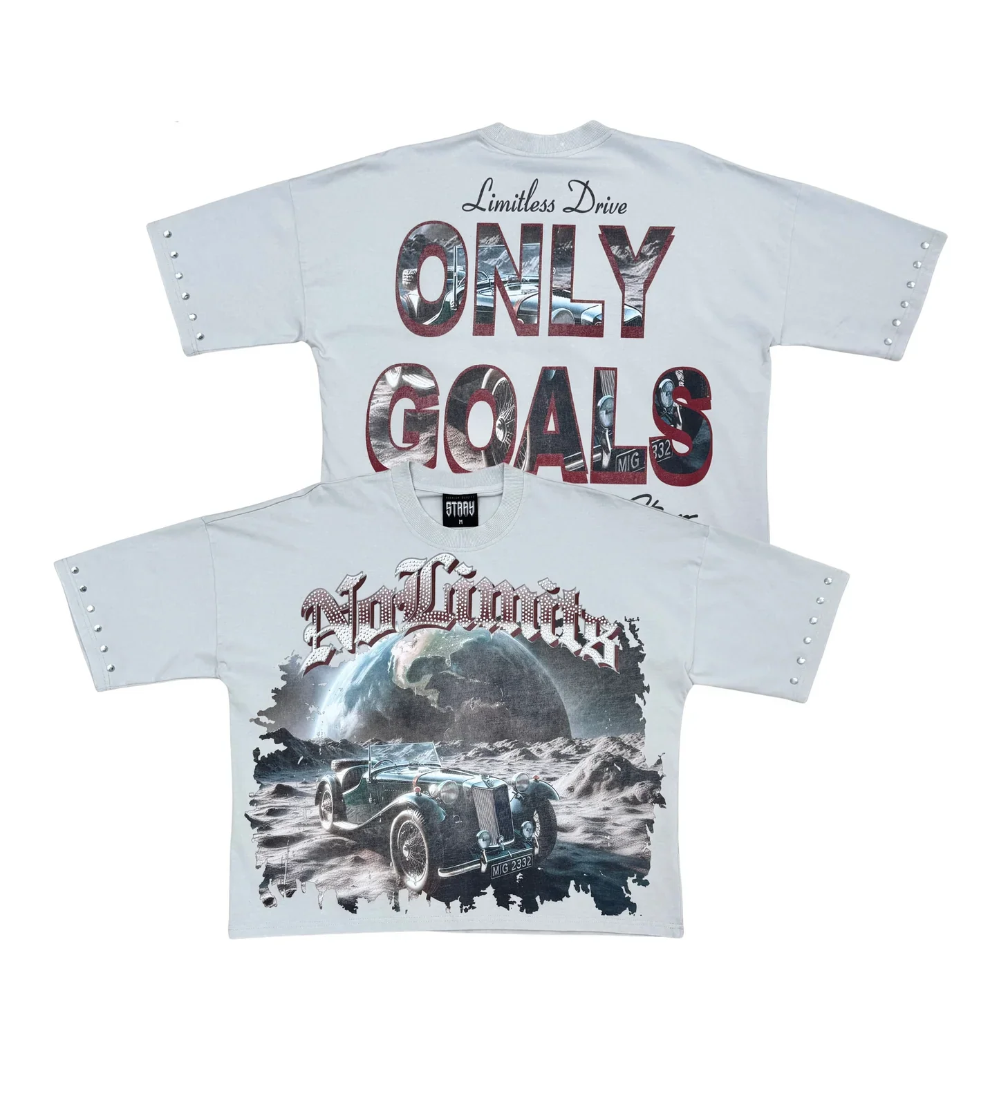 Stray No Limits Only Goals T-Shirt - Image 5