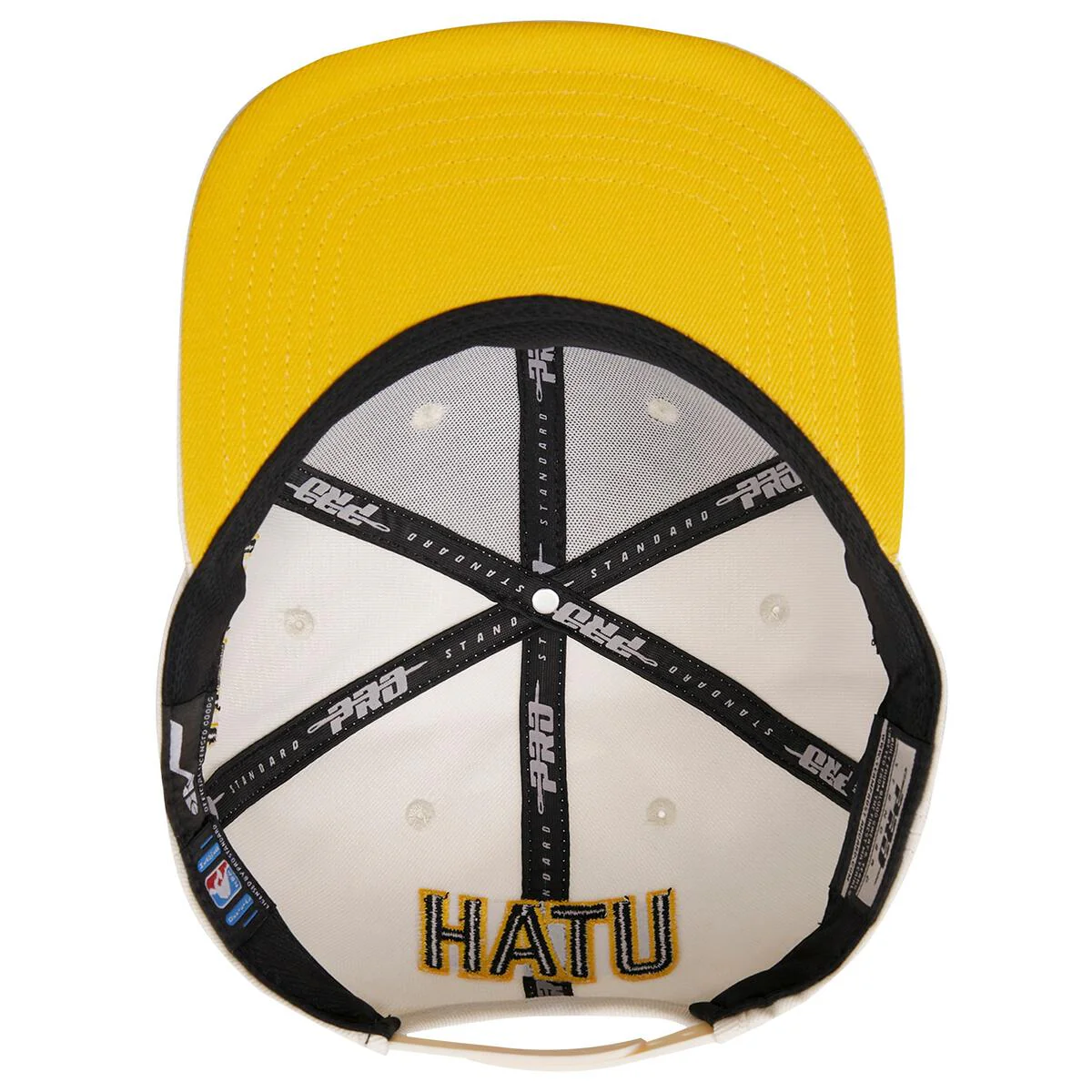 Pro Standard Utah Jazz Retro Classics Logo Snapback Hat - Image 5