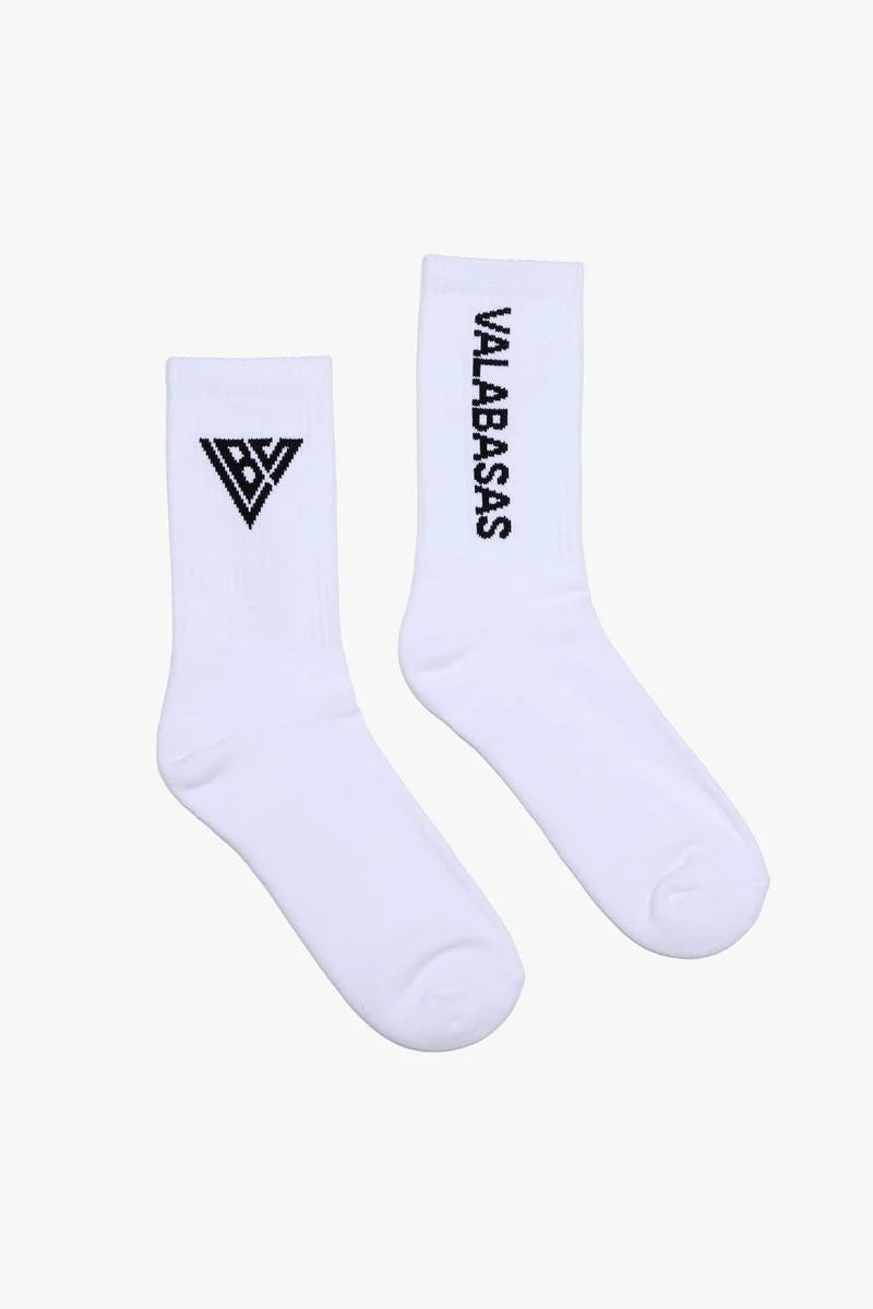 Valabasas Footprint Socks - Embroidered - Image 3