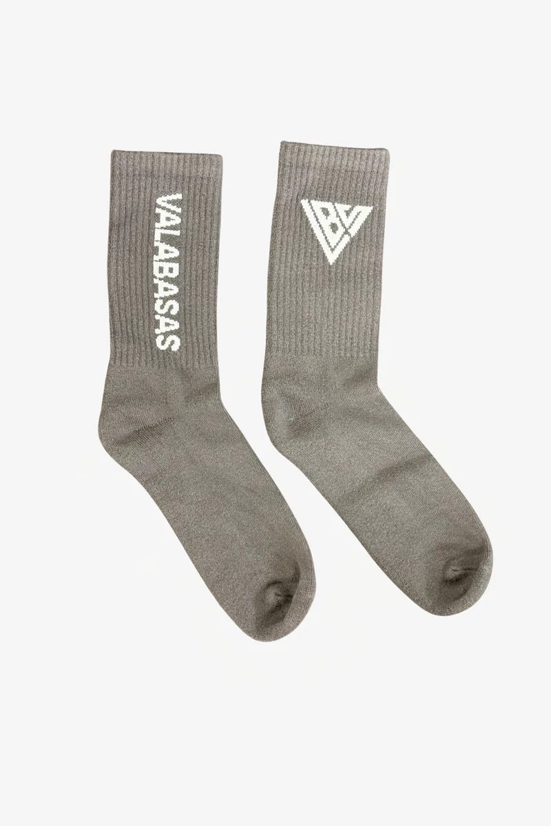 Valabasas Footprint Socks - Embroidered - Image 5