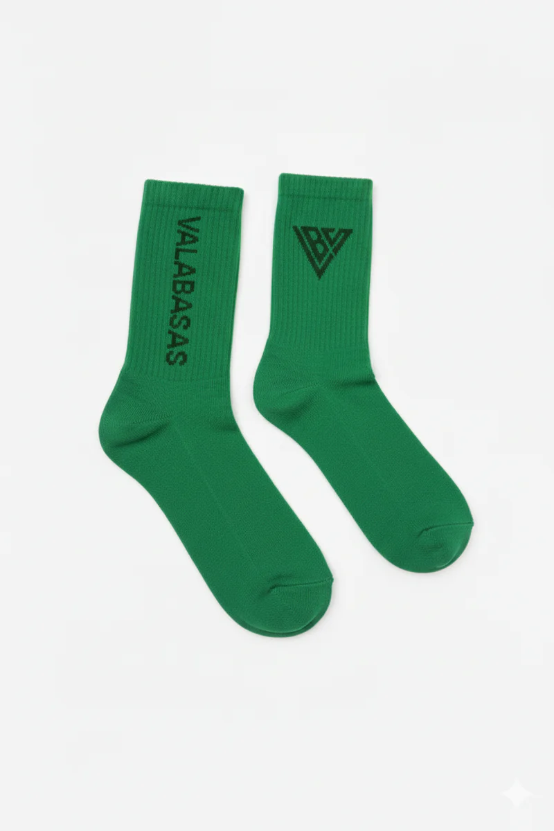 Valabasas Footprint Socks - Embroidered - Image 8