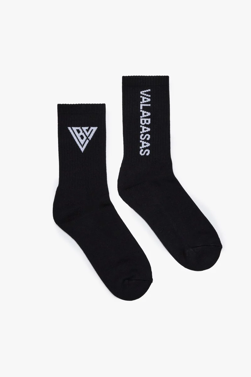 Valabasas Footprint Socks - Embroidered - Image 9